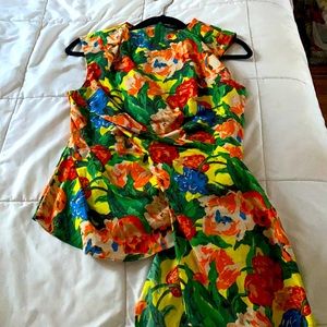 Zara floral top